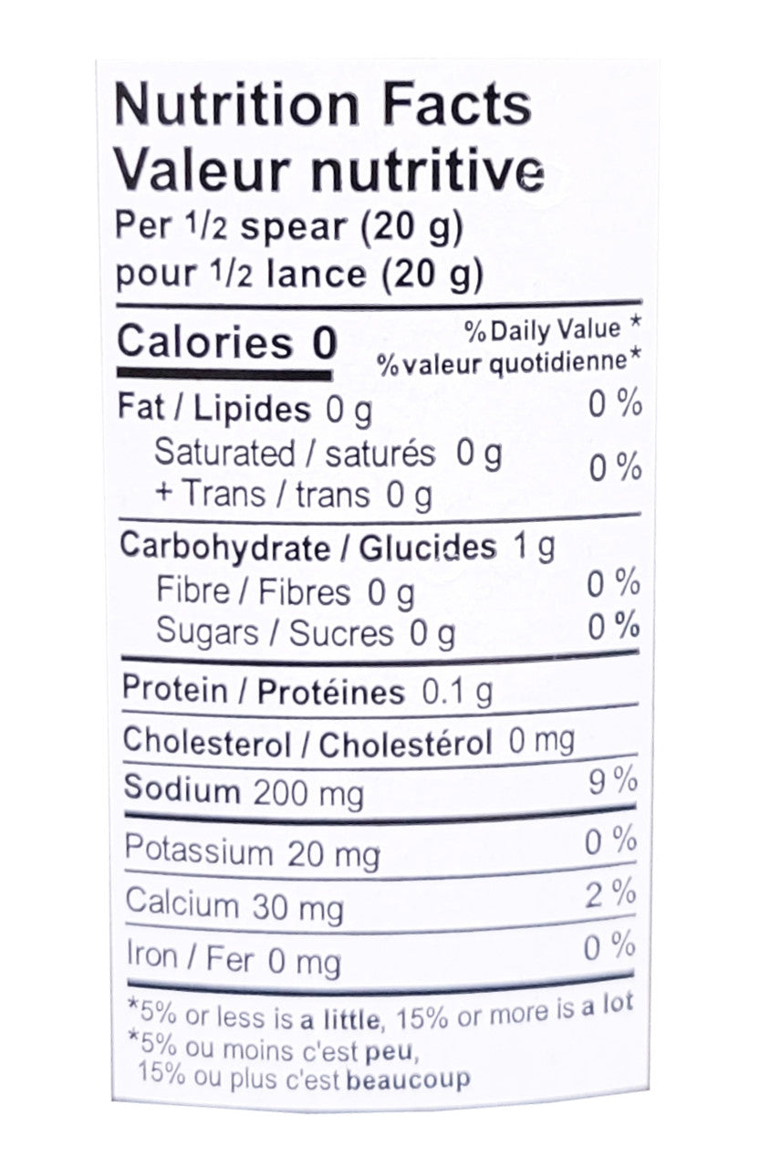 Matt & Steve's Hot and Spicy Pickle Spears, 750mL/25.4 oz., {Imported from Canada}